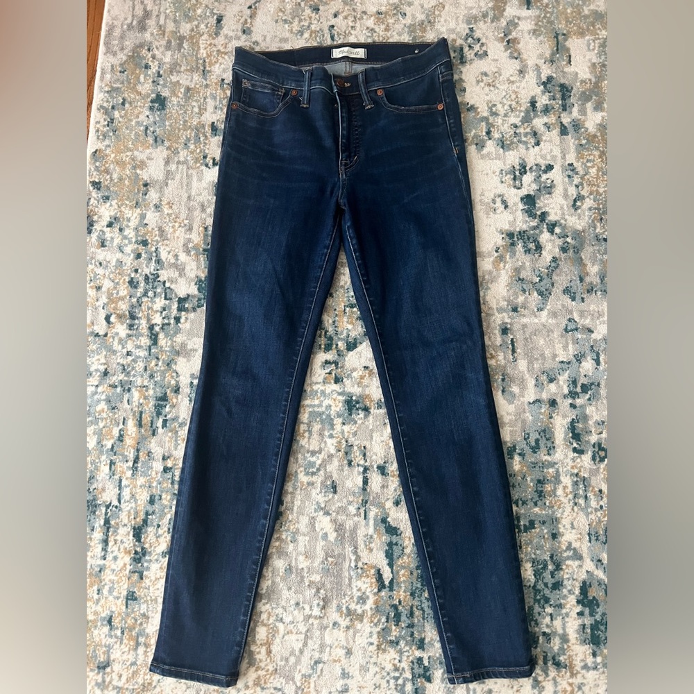 Madewell Women’s Dark Blue 9” Skinny Jeans Size 28
